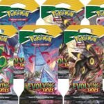 Evolving Skies Sleeved Booster Pack Bundle [Set of 8] – SWSH07: Evolving Skies (SWSH07)