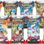 Scarlet & Violet Sleeved Booster Pack Bundle [Set of 8] – SV01: Scarlet & Violet Base Set (SVI)