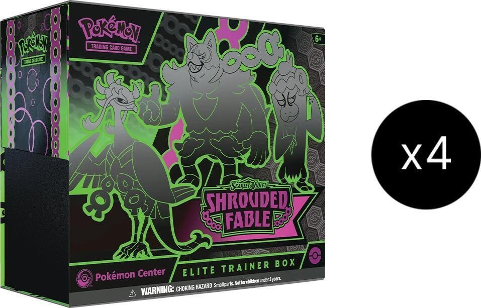 5-5.jpg Shrouded Fable Pokemon Center Elite Trainer Box (Exclusive) Case – SV: Shrouded Fable (SFA) - Image 1