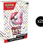 151 Booster Bundle Bulk Case – SV: Scarlet & Violet 151 (MEW)
