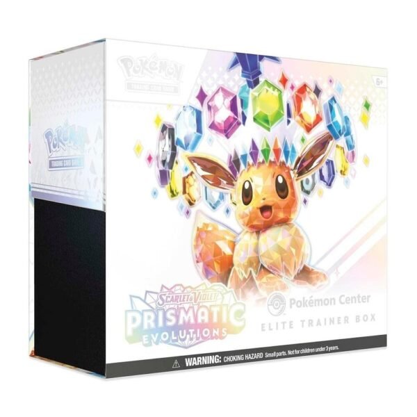 Prismatic Evolutions Pokemon Center Elite Trainer Box (Exclusive) – SV: Prismatic Evolutions (PRE)