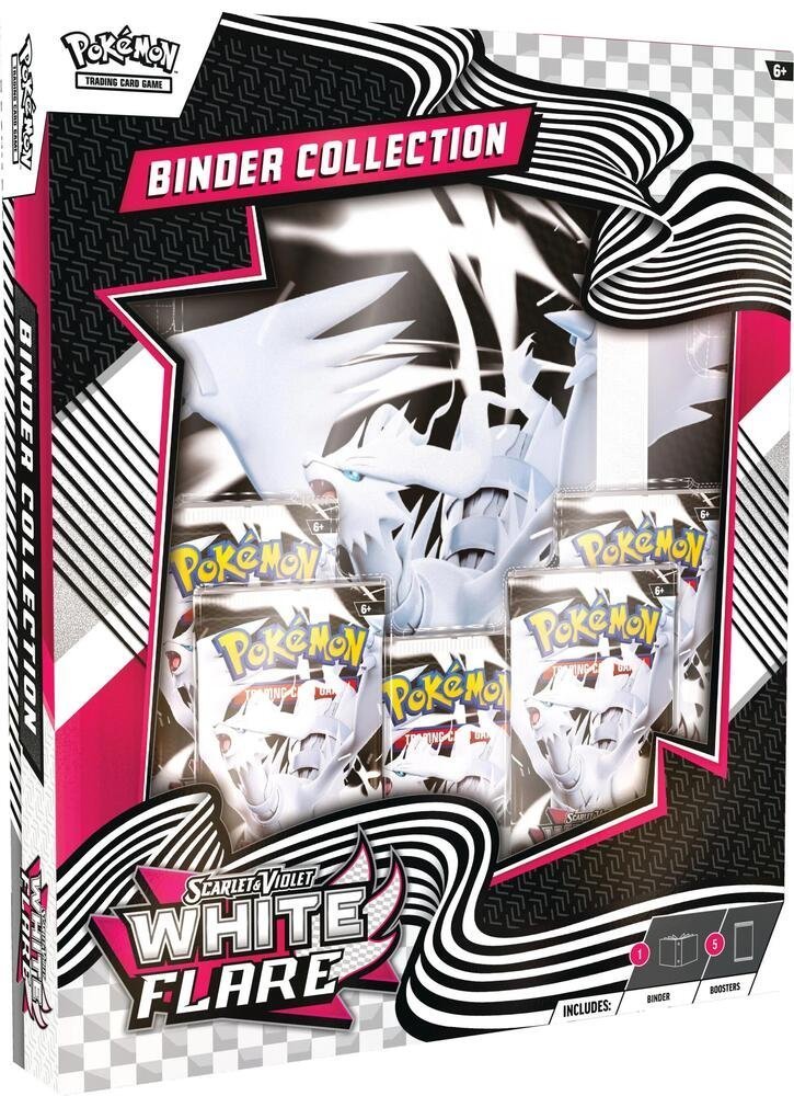 f-1.jpg White Flare Binder Collection – SV: White Flare (WHT) - Image 1